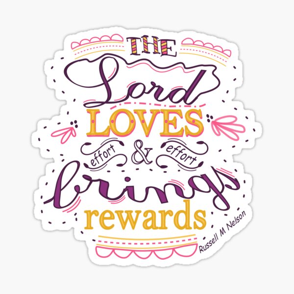Item preview, The Lord love effort designed and sold by Heather Walton.