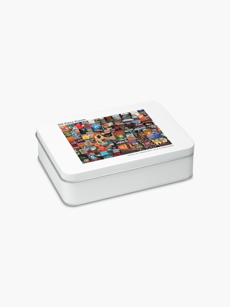 Alternate view of The Full Collection of Stephen King Books Jigsaw Puzzle