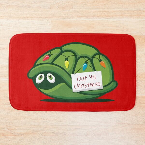 Item preview, Cute Out 'Til Christmas Turtle in Red designed and sold by RamiBeans.