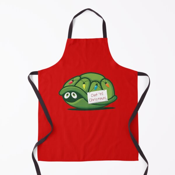 Item preview, Cute Out 'Til Christmas Turtle in Red designed and sold by RamiBeans.