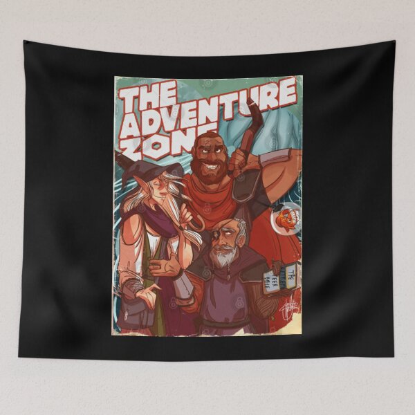 Item preview, The Adveture Zone retro poster designed and sold by JonesErin.