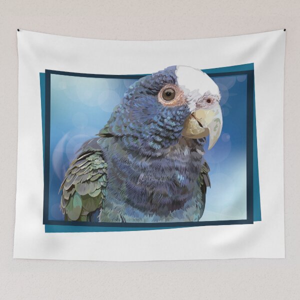 Item preview, senile parrot designed and sold by obscurite.