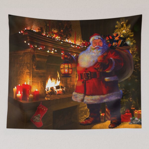 Item preview, Santa Fireplace designed and sold by chantelle bezant.