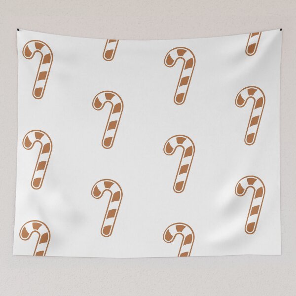 Item preview, Candy Cane Gingerbread Cookie designed and sold by Lneumann2.