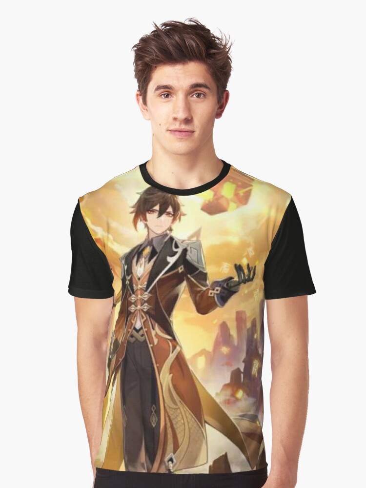 New Star Zhongli Genshin Impact T Shirt For Sale By Willprice Redbubble Genshin Impact Graphic T Shirts Zhongli Graphic T Shirts Mihoyo Graphic T Shirts