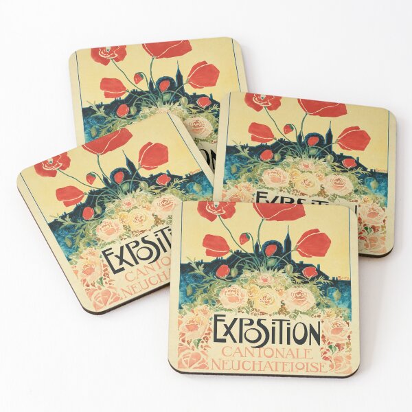 Item preview, retro exposition dhorticulture cantonale neuchateloise designed and sold by CorasPosters.