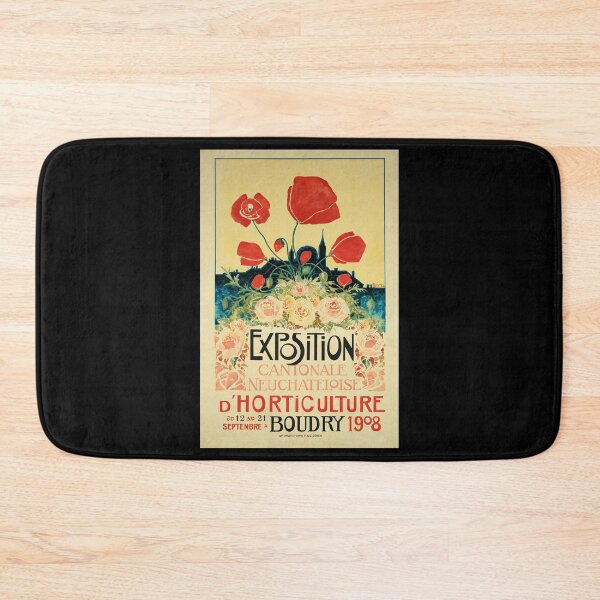 Item preview, retro exposition dhorticulture cantonale neuchateloise designed and sold by CorasPosters.