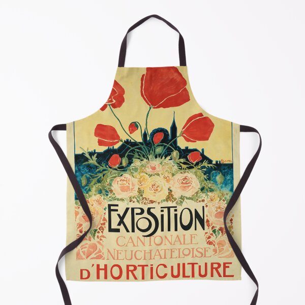 Item preview, retro exposition dhorticulture cantonale neuchateloise designed and sold by CorasPosters.