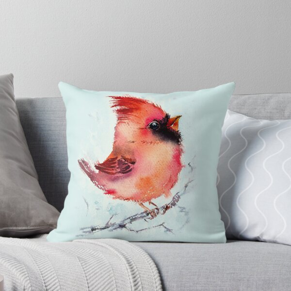 Item preview, Red Bird of Winter designed and sold by adortopia.