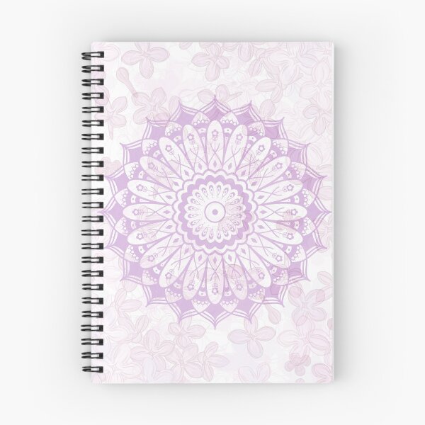Item preview, Purple Geometric Circle Design and Flowers designed and sold by Destined2Wander.