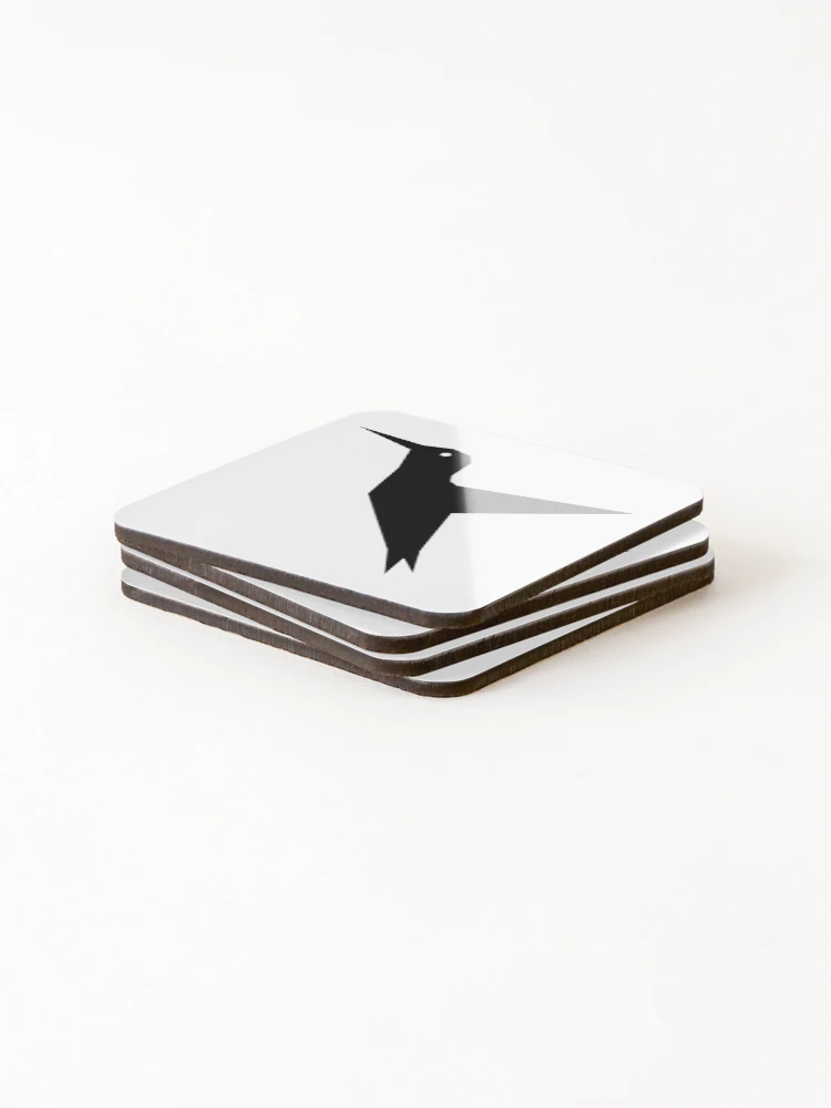 Thumbnail 4 of 5, Coasters (Set of 4), Hummingbird designed and sold by Pyctos.
