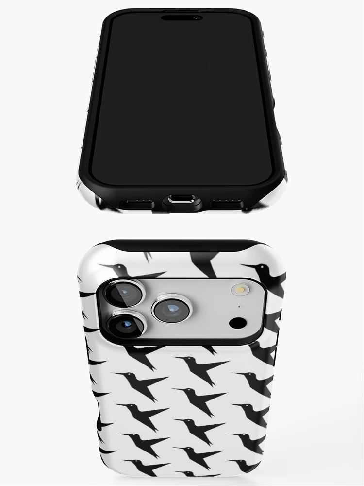 Thumbnail 3 of 4, iPhone Case, Hummingbird designed and sold by Pyctos.