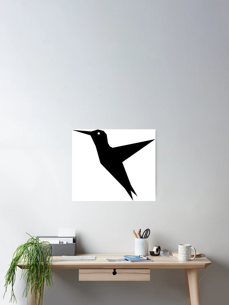 Thumbnail 2 of 3, Poster, Hummingbird designed and sold by Pyctos.