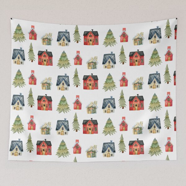 Item preview, Christmas Houses designed and sold by FiveDucklings.