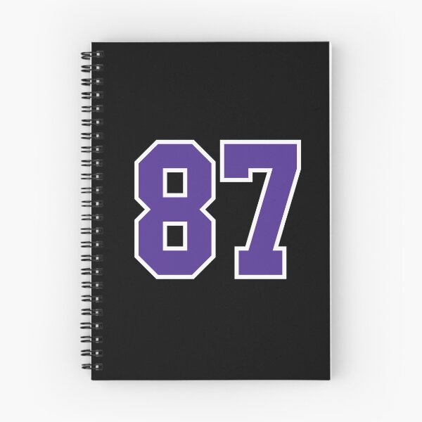 Item preview, Eighty-Seven Purple Jersey Number Sports 87 designed and sold by HelloFromAja.