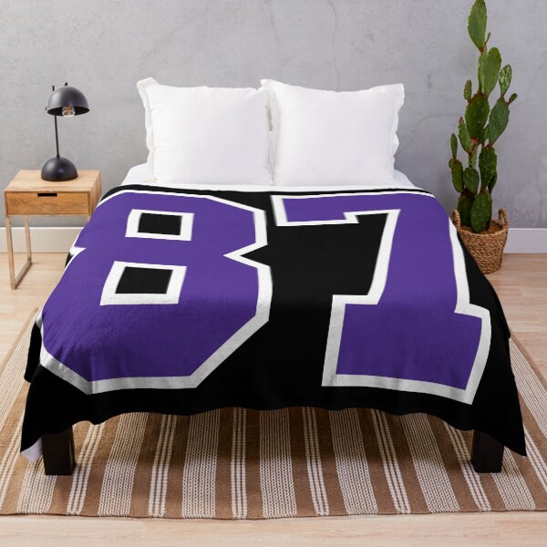 Item preview, Eighty-Seven Purple Jersey Number Sports 87 designed and sold by HelloFromAja.