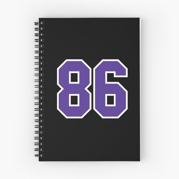Item preview, Eighty-Six Purple Jersey Number Sports 86 designed and sold by HelloFromAja.
