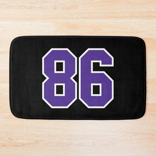 Item preview, Eighty-Six Purple Jersey Number Sports 86 designed and sold by HelloFromAja.