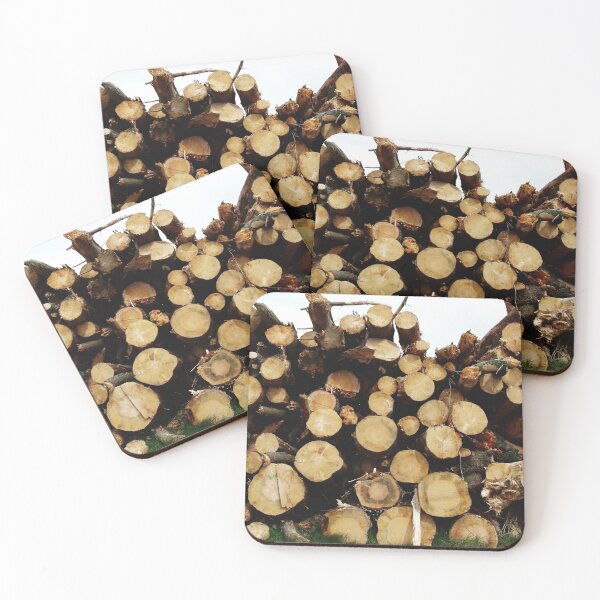 Item preview, Chopped Wooden Logs designed and sold by CraveArt.