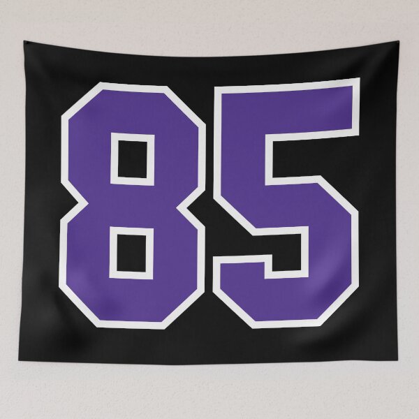 Item preview, Eighty-Five Purple Jersey Number Sports 85 designed and sold by HelloFromAja.