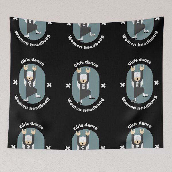 Item preview, Girls Dance Women Headbang designed and sold by HexOmega95.