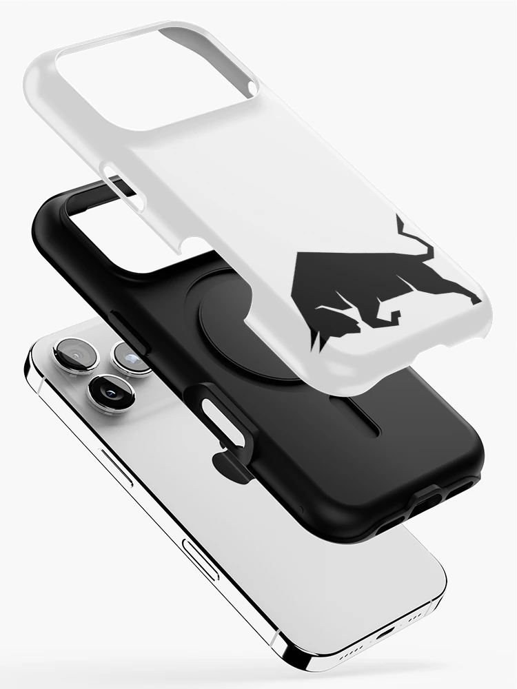 Thumbnail 2 of 4, iPhone Case, Bull designed and sold by Pyctos.
