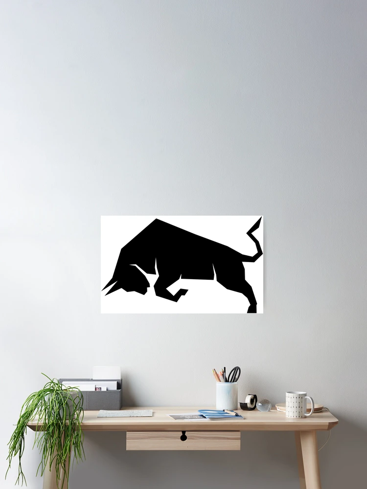 Thumbnail 2 of 3, Poster, Bull designed and sold by Pyctos.