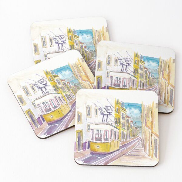 Item preview, Lisbon Classical Unforgettable Yellow Tram Tour in Portugal designed and sold by artshop77.