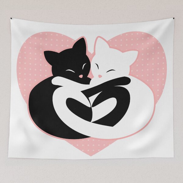 Item preview, Balanced Feline Love designed and sold by cyleki.