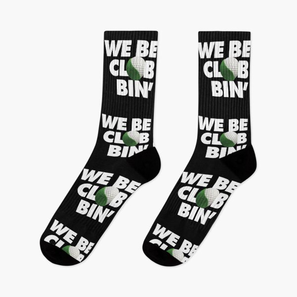 Item preview, We be clubbing Funny Golfer Saying designed and sold by elhefe.