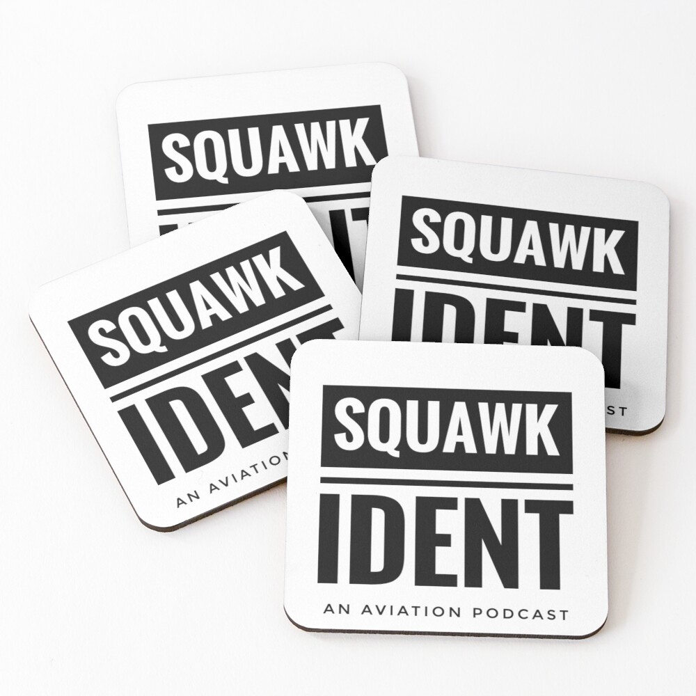 Item preview, Coasters (Set of 4) designed and sold by SquawkIdent.