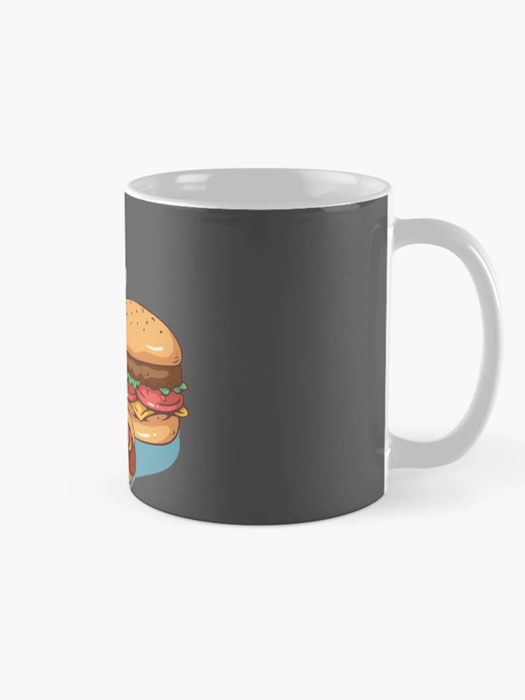 Thumbnail 3 of 6, Coffee Mug, Fast Food Sticker designed and sold by PatternSquare.