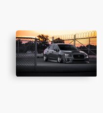 Bagged 2015 Subaru STi Canvas Print