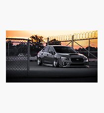 Bagged 2015 Subaru STi Photographic Print