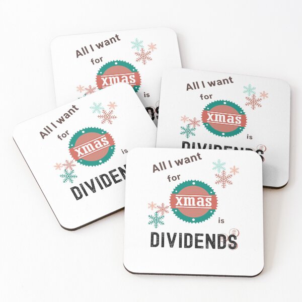 Item preview, all I want for christmas ( xmas) is dividends designed and sold by FourNuns.