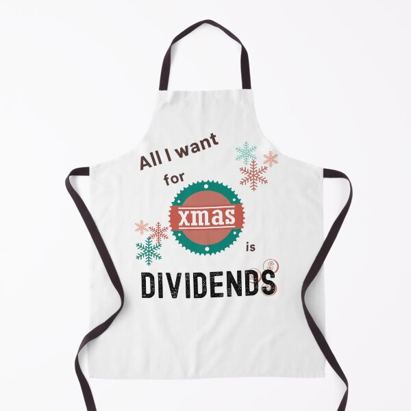 Item preview, all I want for christmas ( xmas) is dividends designed and sold by FourNuns.