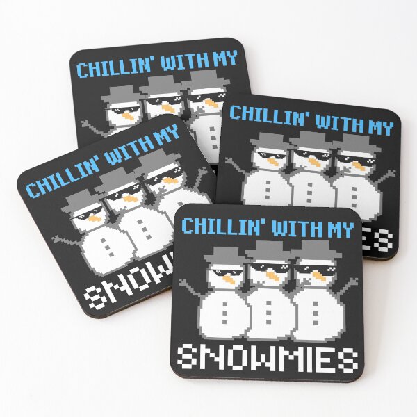Item preview, Chillin'With My Snowmies designed and sold by Cansecos-shop.
