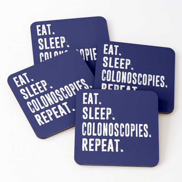Item preview, Funny Gastroenterologist Gift - Eat Sleep Colonoscopy Colonoscopies - Doctor Nurse designed and sold by niftee.
