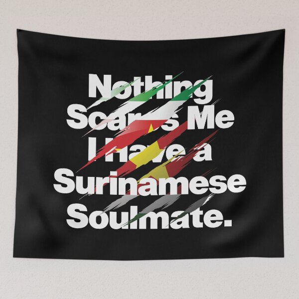 Item preview, Nothing Scares Me I Have a Surinamese Soulmate designed and sold by elhefe.