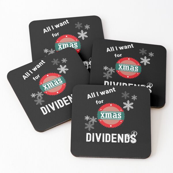 Item preview, all I want for christmas ( xmas) is dividends designed and sold by FourNuns.
