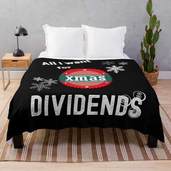 Item preview, all I want for christmas ( xmas) is dividends designed and sold by FourNuns.