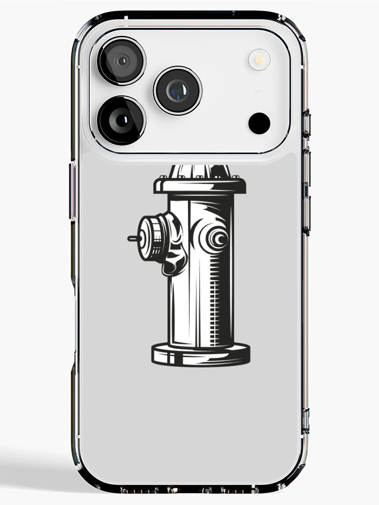 Thumbnail 1 of 5, iPhone Case, Firehydrant Sticker designed and sold by PatternSquare.