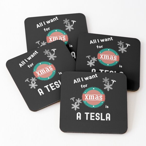 Item preview, all I want for christmas ( xmas) is a tesla designed and sold by FourNuns.