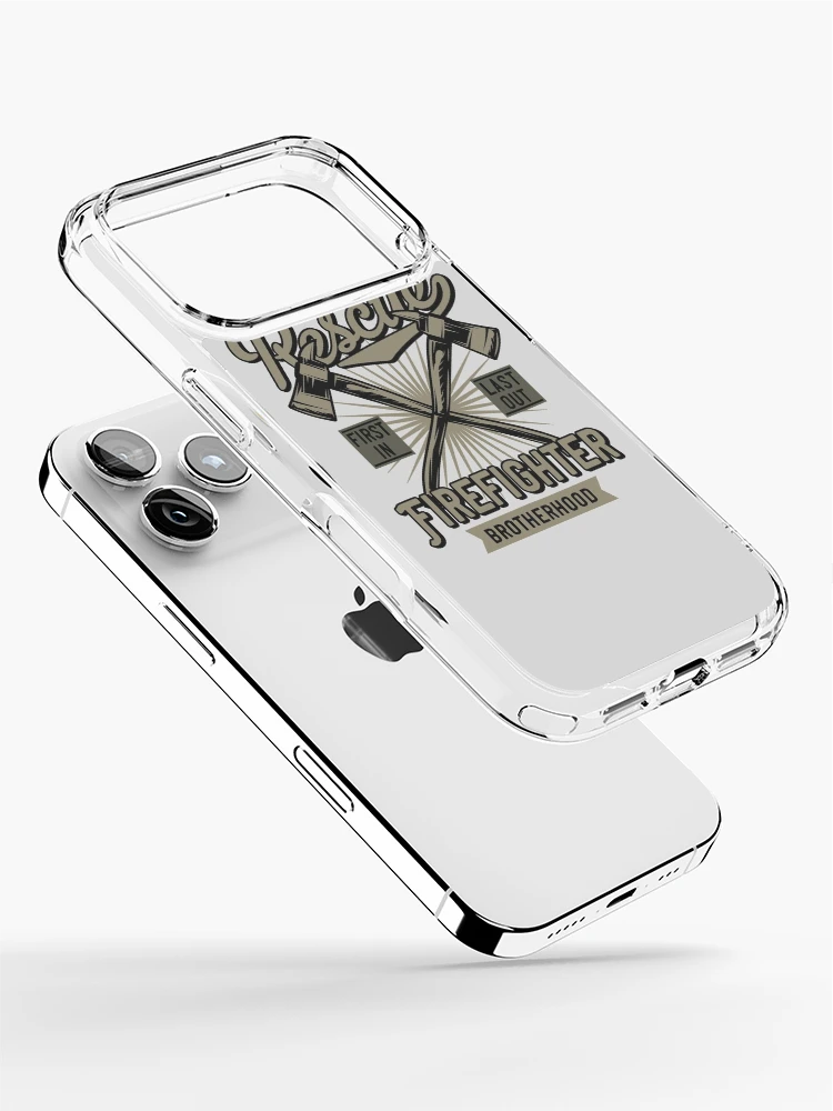 Thumbnail 2 of 5, iPhone Case, FireFighter Logo Sticker designed and sold by PatternSquare.