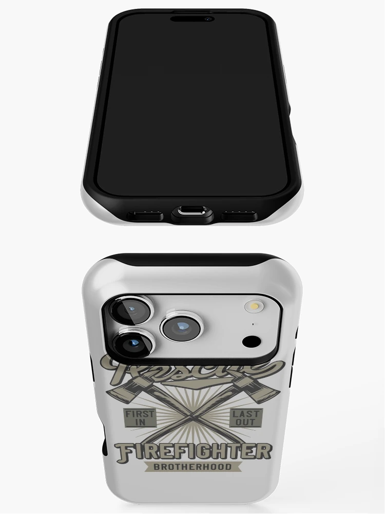 Thumbnail 3 of 4, iPhone Case, FireFighter Logo Sticker designed and sold by PatternSquare.