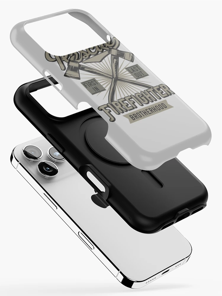 Thumbnail 2 of 4, iPhone Case, FireFighter Logo Sticker designed and sold by PatternSquare.