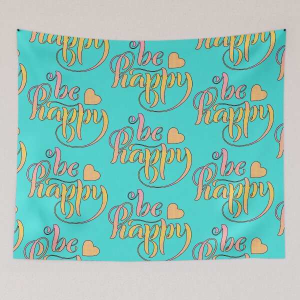 Item preview, Be Happy designed and sold by EbyArts.