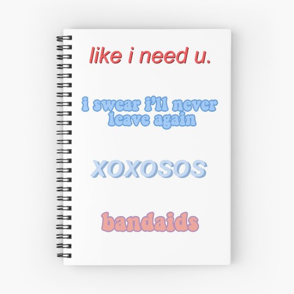 Item preview, keshi lyrics | like i need u | bandaids | the reaper  designed and sold by sarakaylx.