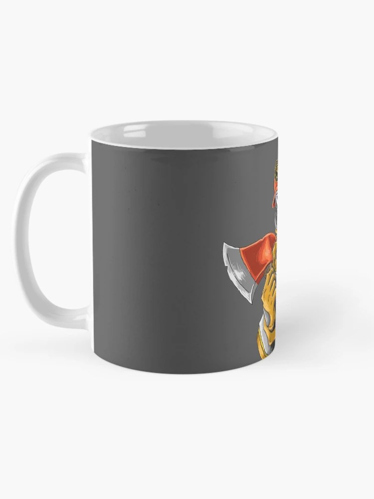 Thumbnail 5 of 6, Coffee Mug, Firefighter Sticker designed and sold by PatternSquare.