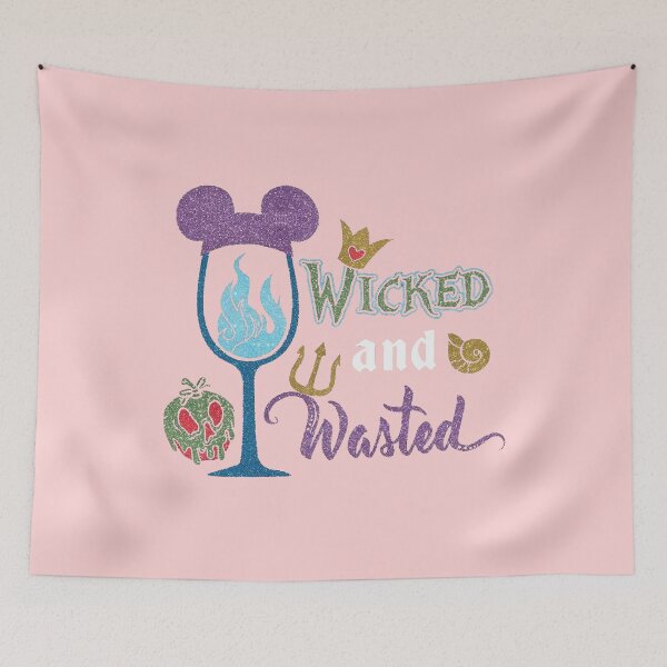 Artikelvorschau, Wicked and Wasted - Magisches Bösewicht-Trinkglitterhemd entworfen und verkauft von ShopIconicTees.